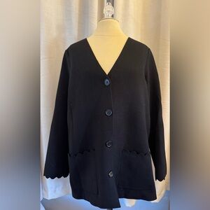 Kate Spade Black Knit cardigan sweater